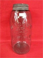 Large Antique Mason's Jar