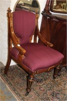 Victorian Purple Chair