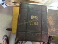 Large old 1886 Bible