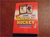 1991 Score Series I NHL Hockey - Unopened