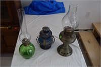 Kerosene Oil Lamps and Candle Lantern