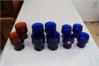 Cobalt Blue Goblets