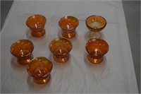 Carnival Glass Sherbet Cups
