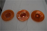 Carnival Glass Saucers
