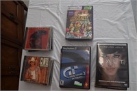 DVDs CDs XBOX 360 Playstation 2