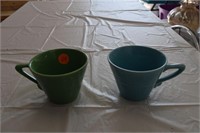 Fiesta Harlequin Tea Cups