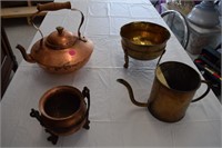 Tea Kettle and Planter and Kettles