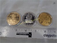 Set of 3 Copy "Rare" Coins