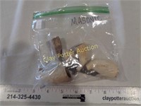 5 Antique Clay Pipes from 16 to 1700's