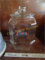 Glass LANCE Jar with Lid