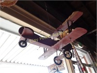 Wood & Iron Airplane Decor - Large