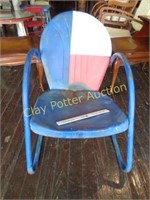 Vintage Metal Patio Chair 2 - Texas