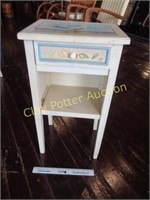 Small Wooden Cabinet Stand w/ Drawer