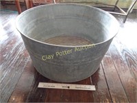 Vintage Galvanized Wash Tub