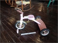 Pink Radio Flyer Tricycle - Metal