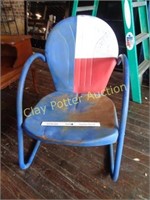 Vintage Metal Patio Chair - Texas