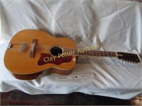Vintage 12 String Acoustic Guitar