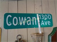 Street Sign COWAN AVE.