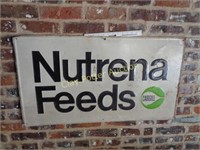 Vintage Metal NUTRENA FEEDS Sign