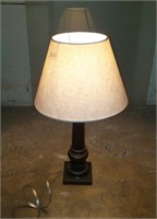 Table Lamp; Square Base