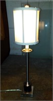 Table Lamp; Skinny Brushed Nickle