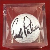 Arnold Palmer autographed golf ball