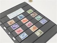 Ensemble de timbres semi-postal, complet, mint