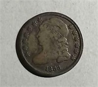 1833  Capped Bust Dime  VG