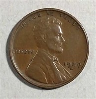 1929-D  Lincoln Cent  AU