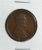 1912-S  Lincoln Cent  F