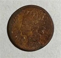 1868  Indian Head Cent  AG