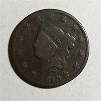 1819  Coronet Large Cent  VG-8