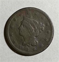 1841  Braided Hair Large Cent  G