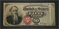1863  Fifty Cents Fractional Currency  F