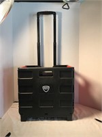 Auto Drive Collapsable Tote On Wheels