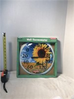 Sunflower Wall Thermometer