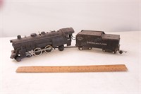 American Flyer By Gilbert Steam Engine 3/16 Scale