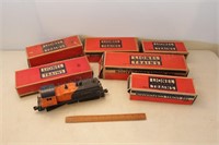 Boxlot - Lionel Traincars & Engine - 7pc - "O" Sca