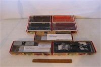 Group of HO Scale Railroad Cars