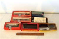 Group of HO Scale Railroad Cars