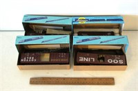 Group of HO Scale Railroad Cars