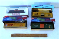 Group of HO Scale Railroad Cars