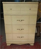 Vintage 4 Drawer Upright Dresser