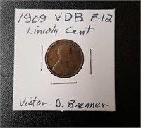 1909 VDB Lincoln Cent