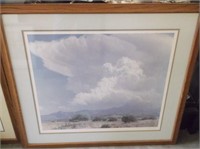ARTIST PENCIL SIGNED NUMBERED PRINT BY HURLEY