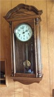 "Sligh" Wall Clock With Westminster Chimes