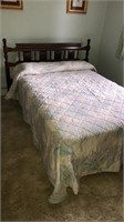 Full Size Bed With Mattress, Box Spring & Frame