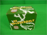 .22 LR REMINGTON THUNDERBOLT AMMO