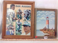 Dan Marino and Lighthouse Art