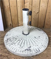 Umbrella Stand with Stone Base